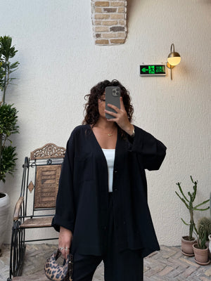 Hanna Ikili Takım - Siyah