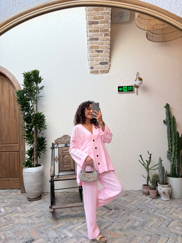 Hanna Ikili Takım - Pembe