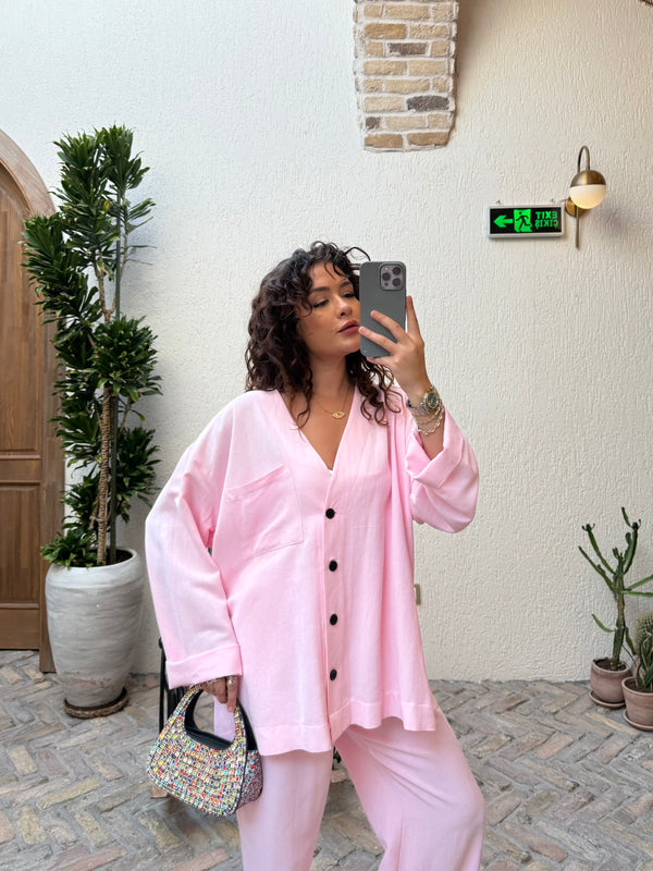 Hanna Ikili Takım - Pembe
