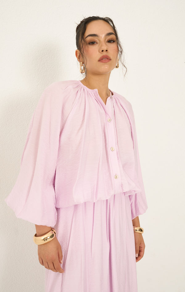 Farah Etekli Takım - Pembe